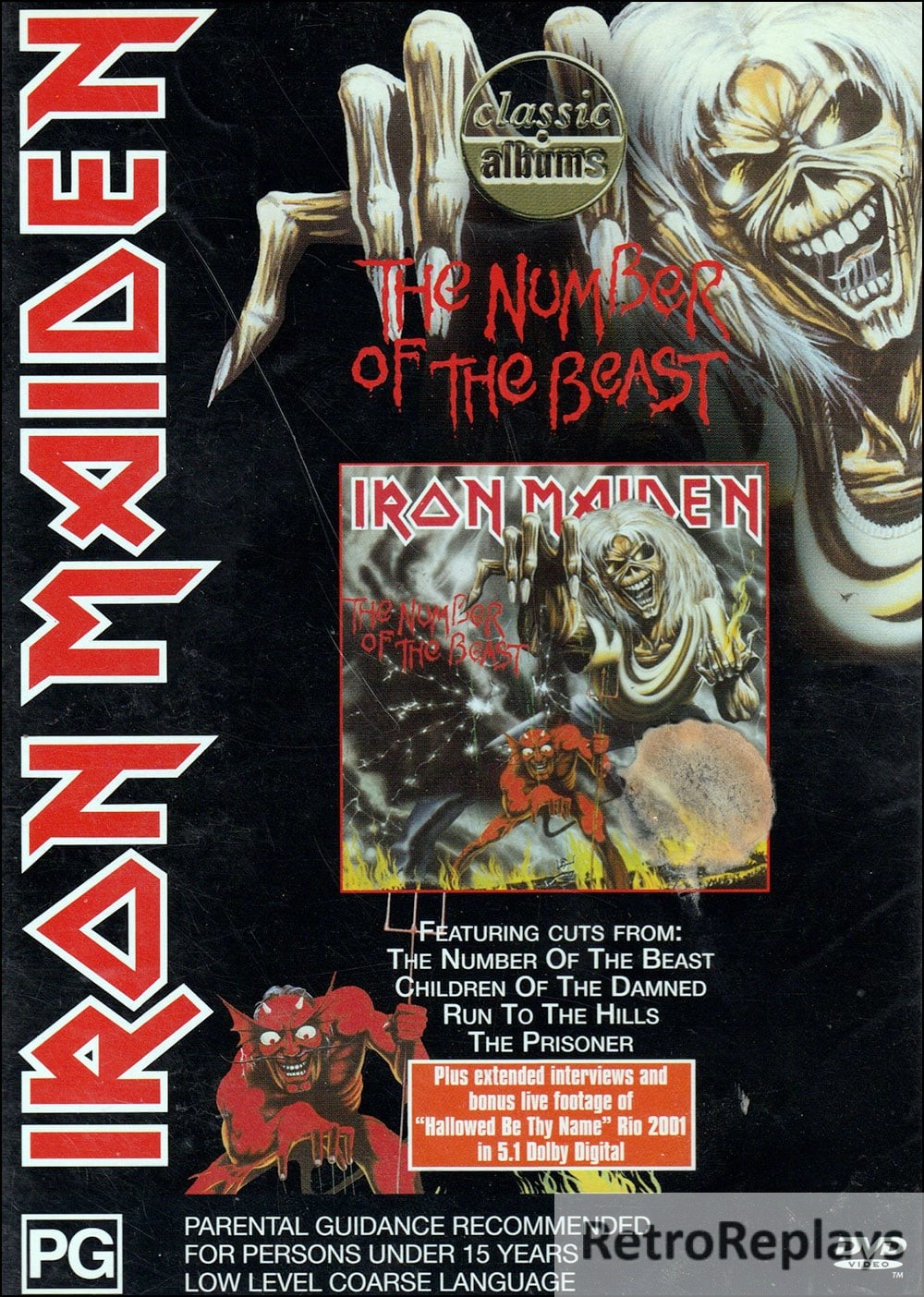 Classic Albums: Iron Maiden 'The Number of the Beast' DVD