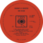 Bob Dylan 'Highway 61 Revisited' LP Label Magnet