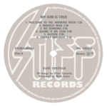Elvis Costello 'My Aim is True' LP Label Sticker