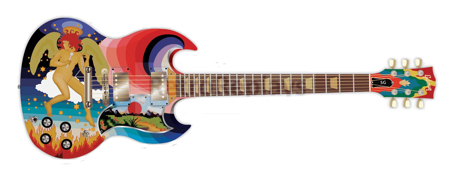 'The Fool' Guitar Sticker