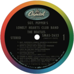 The Beatles 'Sgt. Pepper's Lonely Hearts Club Band' LP Label Magnet