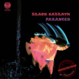 Black Sabbath 'Paranoid' LP Label Magnet - Image 2
