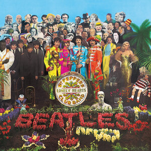 The Beatles 'Sgt. Pepper's Lonely Hearts Club Band' LP Label Sticker - Image 2
