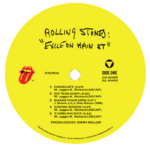 The Rolling Stones 'Exile on Main St.' LP Label Magnet