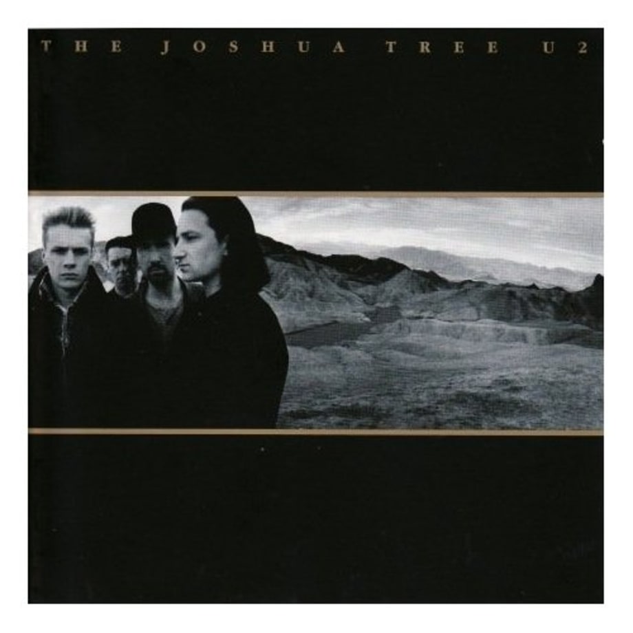 U2 'The Joshua Tree' LP Label Sticker - Image 2