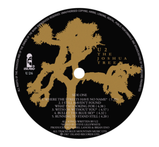 U2 'The Joshua Tree'