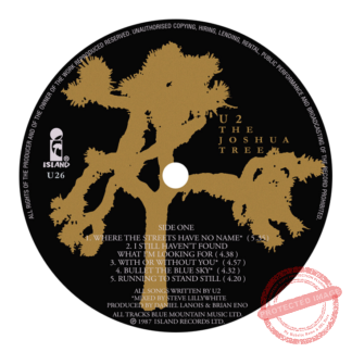 U2 'The Joshua Tree'