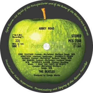 The Beatles 'Abbey Road' LP Label Magnet